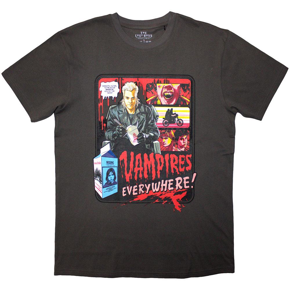 The Lost Boys - David Poster Heren T-shirt - Zwart